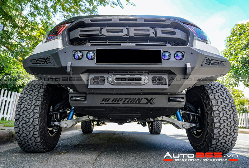 Ranger Raptor 2019 nâng gầm Option V2 tại Auto365